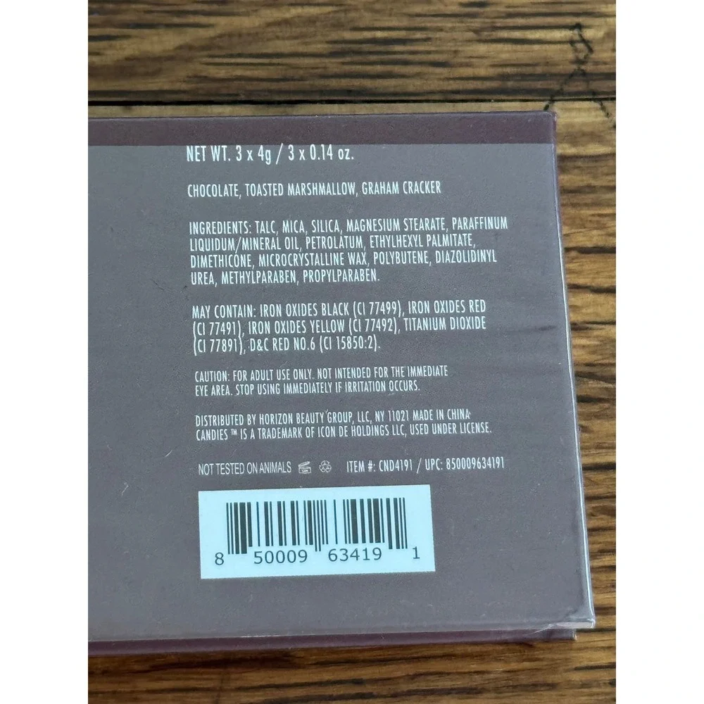 Candie's Beauty Parlor S'Mores Contour Highlight Palette NEW